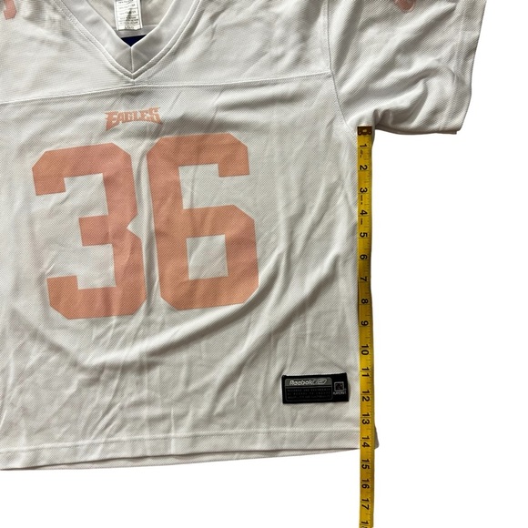 NFL Pink Eagles Westbrook Jersey by Reebok - Picture 4 of 5